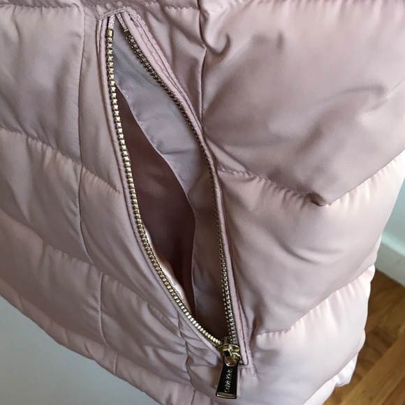 CALVIN KLEIN Puffer Vest Jacket Pink Blush NWOT Women’s Plus Size 2X - Picture 8 of 16